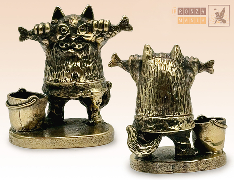 фигурка Кот Балбес с ведром