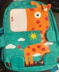 Çanta \ Bag \ Рюкзак Cute Giraffe green