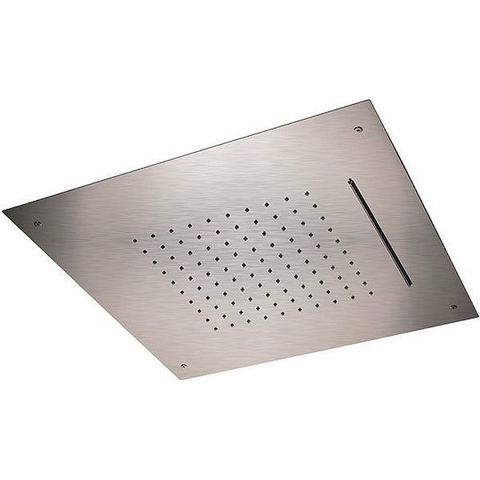 Remer X Style Inox SS357SFS50C Верхний душ монтаж в потолок 50см, цвет: нержавеющая сталь
