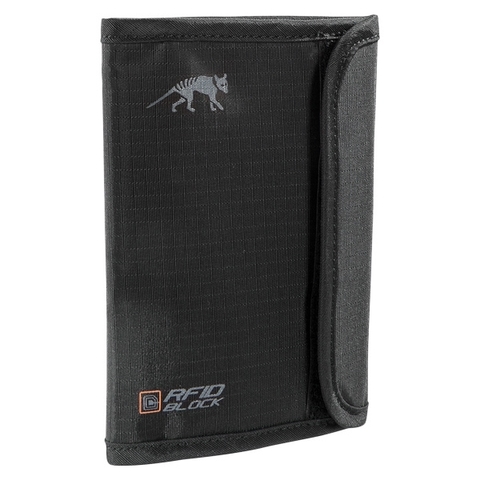 Tasmanian Tiger Ausweishülle Passport Safe RFID B schwarz