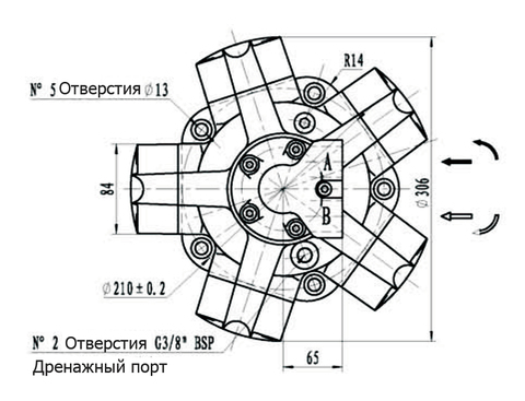 Гидромотор IPM3-420