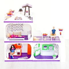 Коттедж для кукол Barbie (Барби) "Конфетти", С- 1330 с мебелью