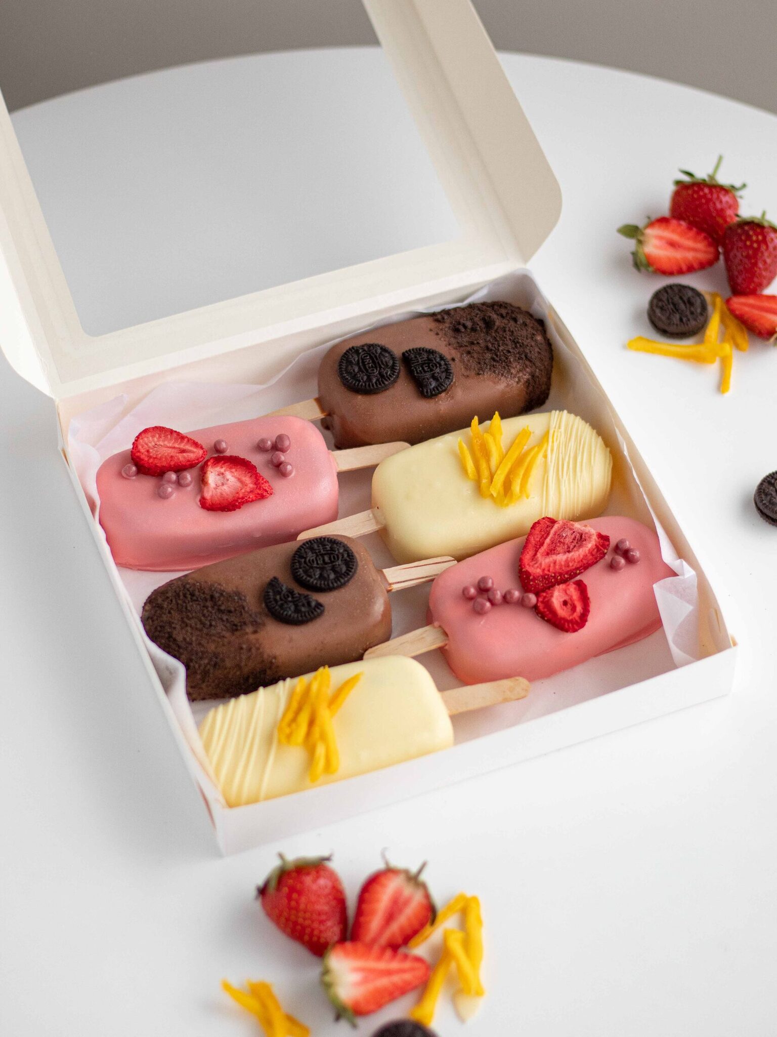 Чизкейки эскимо Ассорти