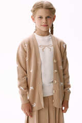 Кардиган школьный Ласточки (бронза)