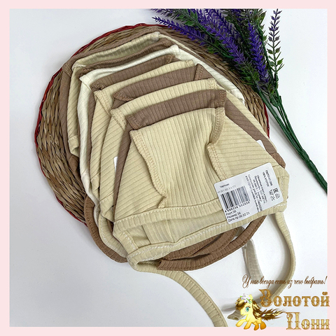 Чепчик хлопок/инт (36-40) 251027-F981