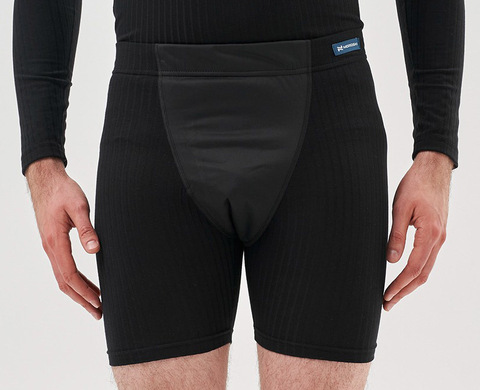 Детские трусы Nordski Jr.Race WS Black с ветрозащитой