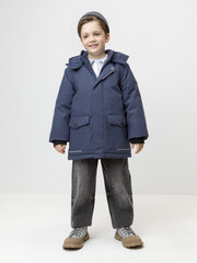 куртка  для мальчика  ВК 36107/н/1 ГР