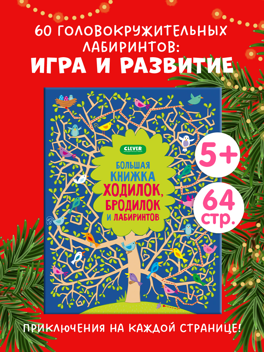 

Большая книжка ходилок, бродилок и лабиринтов