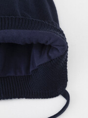 шапка  для мальчика  КВ 20434/темно-синий