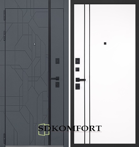 Белый матовый