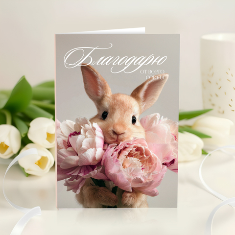 Открытка 4 шоколадки 