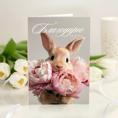 Открытка 4 шоколадки 