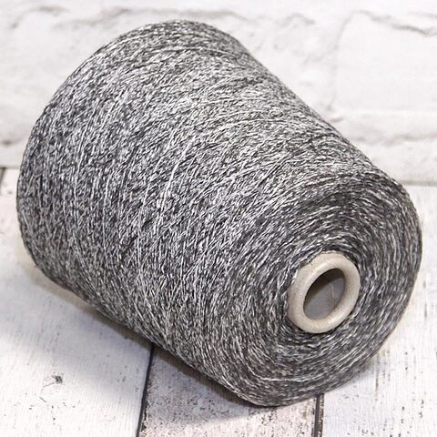 Лен с вискозой LINEAPIU / MINERALE 480 серо-коричневый