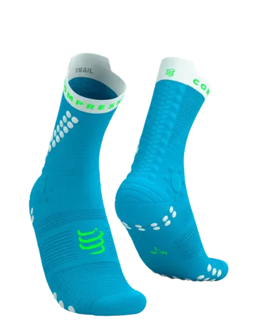 Носки Pro Racing Socks v4.0 Trail Norse blue neon green