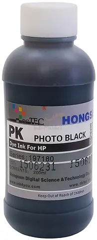 Чернила водные DCTec DCD-T610 photoblack 200мл. Для HP T610, T1100, T1120. Серия 197180