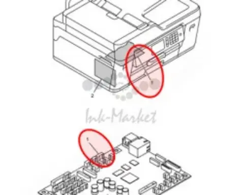 Brother Main PCB assy original D028X0004