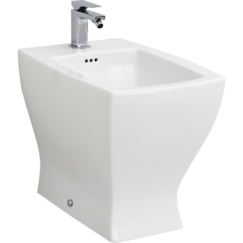 ArtCeram Jazz JZB002 01 00 Биде, Artceram, Jazz, тип установки-напольный, ширина, мм-360, глубина, мм-540, высота, мм-415, форма чаши-прямоугольная, отверстия для смесителя-1, крепления в комплекте, цвет-Gloss White