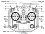 Аппаратура управления FrSky Taranis Q X7S Carbon fiber 2.4 ГГц 24 канала ACCESS  +кейс EVA