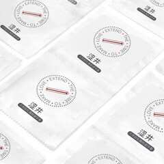 Ультратонкие презервативы с эффектом продления DryWell 0,03 мм., латекс, 3 шт.