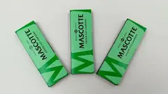 Бумага сигаретная Mascotte Green Cut Corners 70мм (50) (50шт/бл)