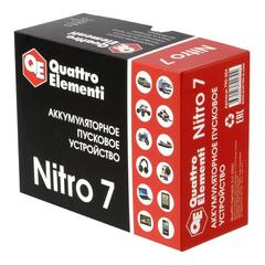 Пусковое устройство QUATTRO ELEMENTI Nitro 7 (12В, 7500 мАч, 400А, USB, LCD - фонарь) (790-304)