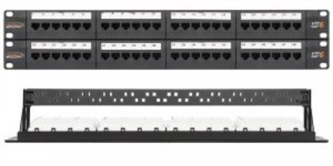 Патч-панель NIKOMAX NMC-RP48UE2-2U-BK