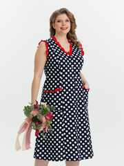 4532 Сарафан на пуговицах