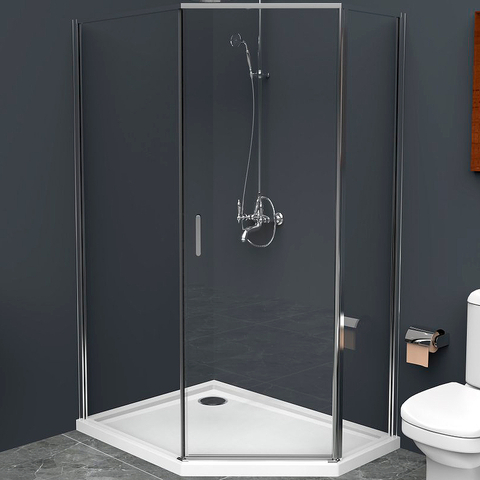 BelBagno UNO-195-PH-1-100/80-C-Cr Душевой уголок