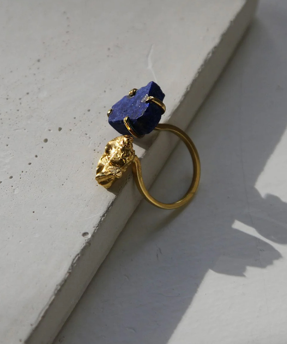 Кольцо The Wild Flower Blue Lapis