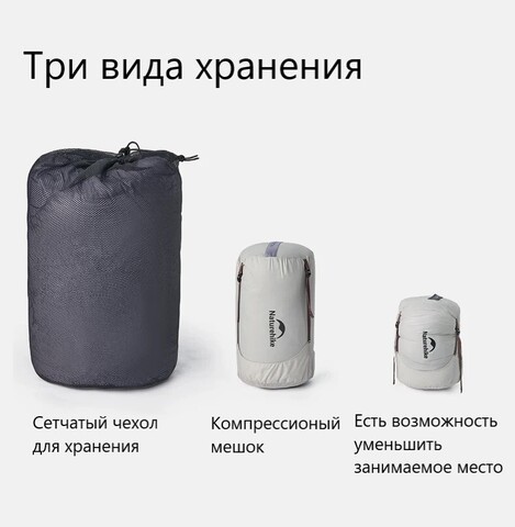 Спальный мешок Naturehike CW700 M утиный пух