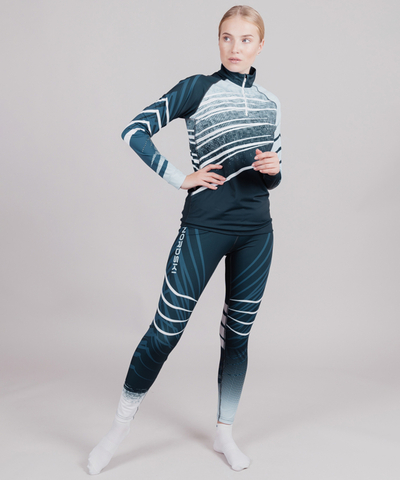 комбинезон NORDSKI Pro Blue/Pearl Blue раздельный