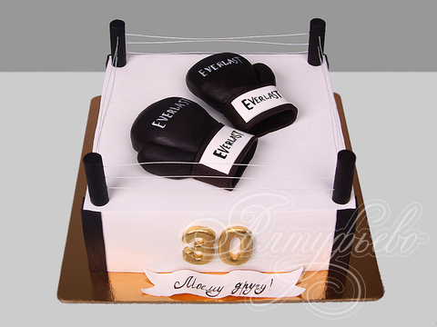 Торт Боксеру на 30 лет 1207422