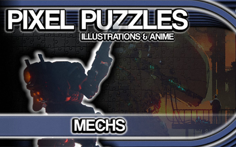 Pixel Puzzles Illustrations & Anime - Jigsaw Pack: Mechs (для ПК, цифровой код доступа)