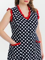 4532 Сарафан на пуговицах