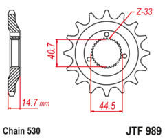 Звезда JT JTF989