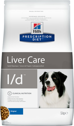 купить хиллс Hill’s™ Prescription Diet™ l/d™ Liver Care сухой корм для собак, диетический рацион при заболеваниях печени