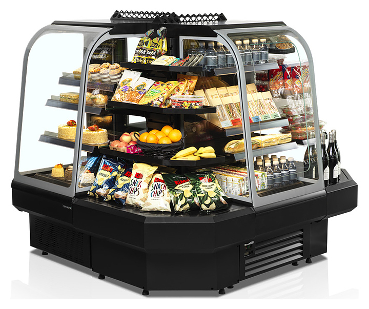 Минигорка холодильная TEFCOLD NDC60CC черная