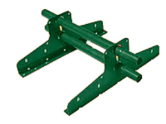 Снегозадержатель 1м RAL 6005 трубчатый ТРУБА + КРОНШТЕЙН зеленый мох