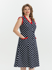 4532 Сарафан на пуговицах