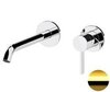 Remer Metrica MC15PDO Смеситель для раковины, золото глянцевое