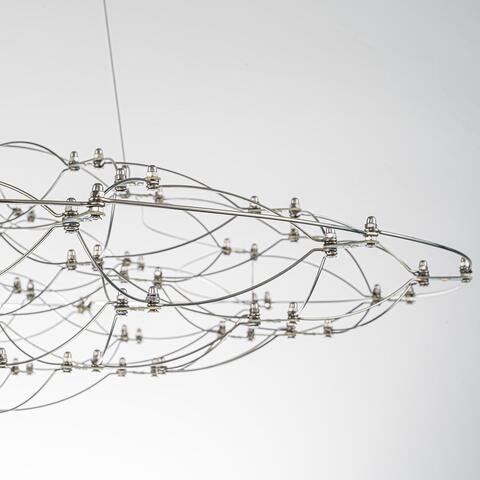 Подвесная светодиодная люстра Favourite Thinner 4305-8P