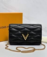 Клатч Louis Vuitton GO-14 чёрный.