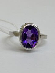 Овал  (кольцо из серебра)
