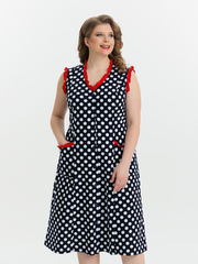 4532 Сарафан на пуговицах