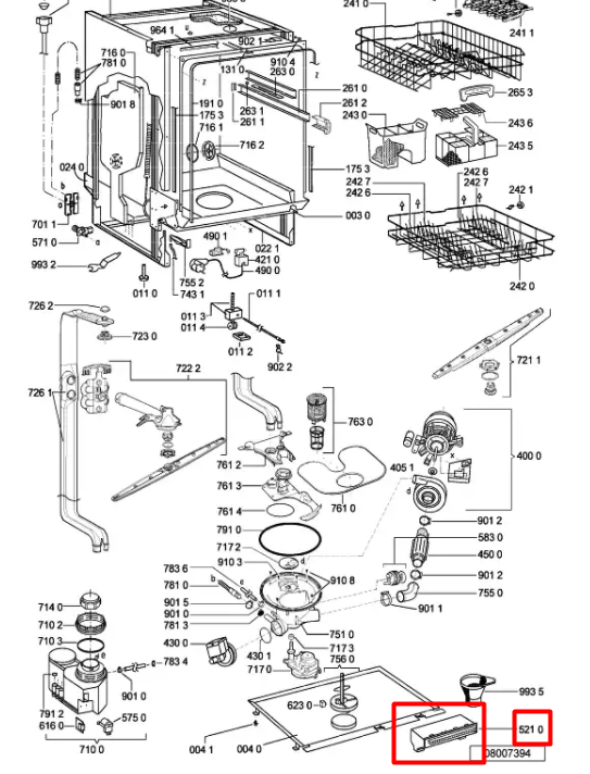 Схема посудомоечной машины hotpoint ariston