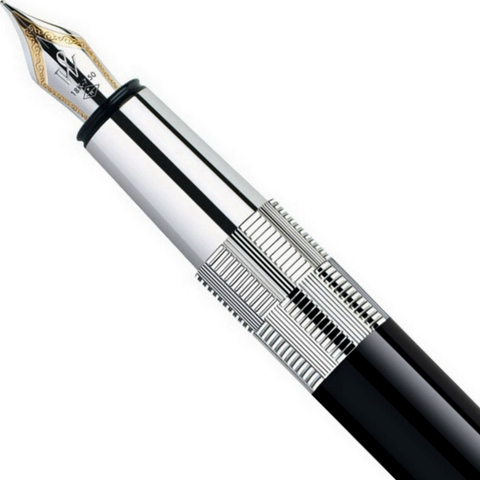 Ручка перьевая Waterman Elegance Black ST, F (S0891390)