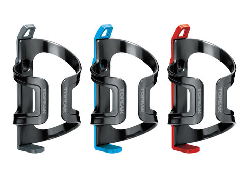 Картинка флягодержатель Topeak TDSC02 Dark Grey / Blue/ Red - 2