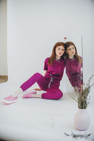 Комбинезон м91 сансара ежевика1900/серый