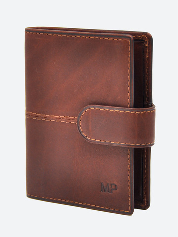 B240042R COGNAC - Картхолдер с RFID защитой MP