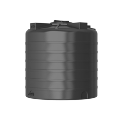 Ёмкость пластиковая пищевая Акватек ATV-1000 с поплавком 1000 л. вертикальный (113x113x118см;черный) - арт.555976